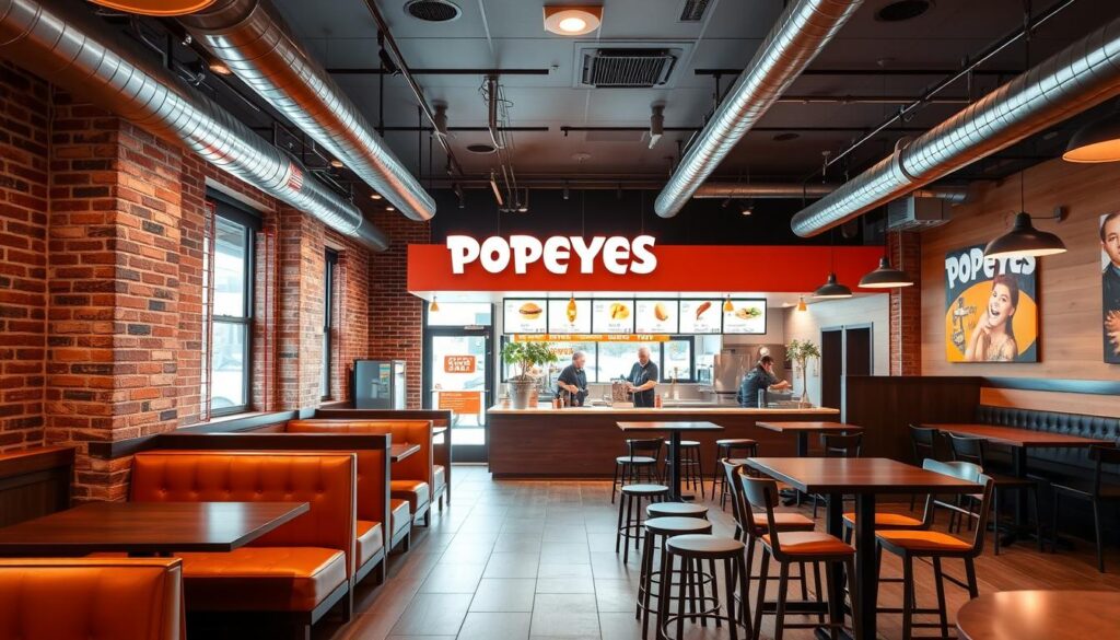 Desain Interior Outlet Popeyes Desain Interior Outlet Popeyes